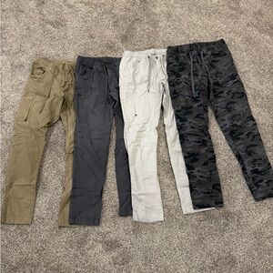 BYLT Basics Men's Rip Stop Cargo Pants - Tan, Gray, Black Camo